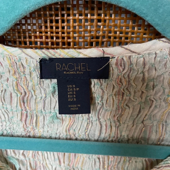 Rachel Roy Embroidered Boho top - Picture 4 of 5